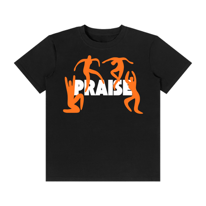 Black 'PRAISE' Tee