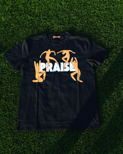 Black 'PRAISE' Tee