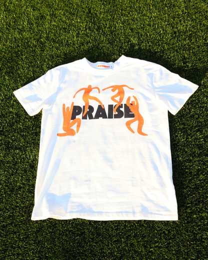 White 'Praise' Tee