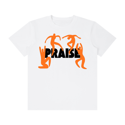 White 'Praise' Tee
