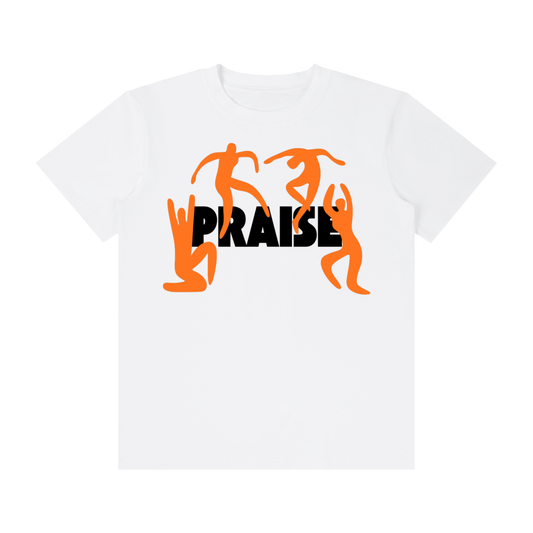 White 'Praise' Tee